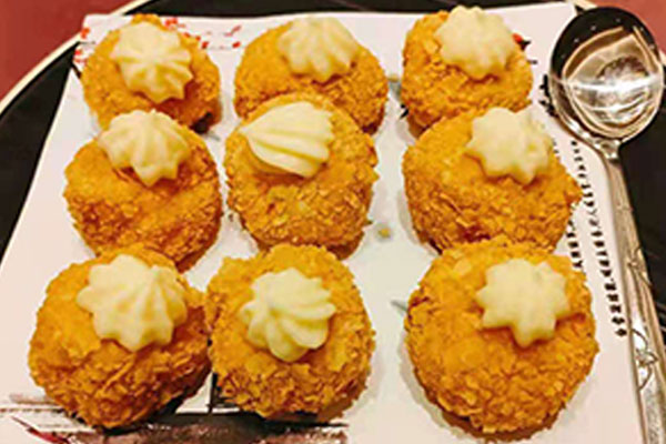 鲜虾饼